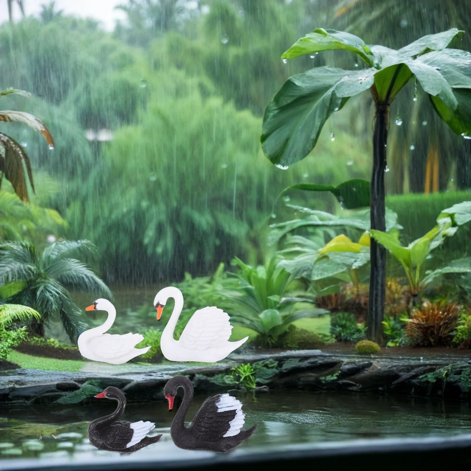 8pcs Black White Figurines Mini Couple Swan Ornament For Car Dashboard Home Garden Office Decor Swan Sculptures Miniature
8pcs Black White Figurines Mini Couple Swan Ornament For Car Dashboard Home Garden Office Decor Swan Sculptures Miniature