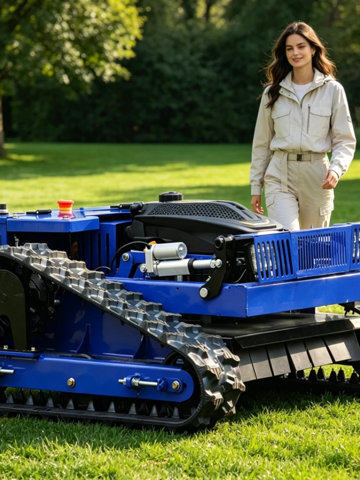 Customized remote-controlled lawn mower with high horsepower for farmland and orchard development
Customized remote-controlled lawn mower with high horsepower for farmland and orchard development