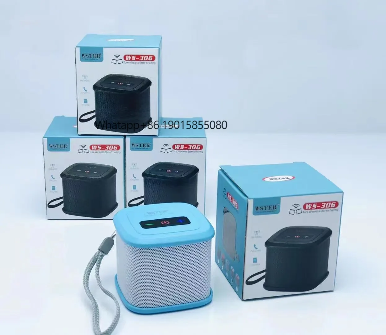 WSTER WS306 Outdoor Sports Portable Speaker Music Player Smart Wireless Bt Airplay Speaker
WSTER WS306 Outdoor Sports Portable Speaker Music Player Smart Wireless Bt Airplay Speaker