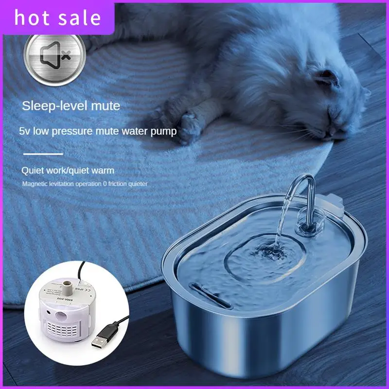 A26I-Cats Water Fountain Stainless 108Oz/3,2L Pet Water Fountain Dog Water Dispenser Cats Fountains For Drinking Bowl
A26I-Cats Water Fountain Stainless 108Oz/3,2L Pet Water Fountain Dog Water Dispenser Cats Fountains For Drinking Bowl