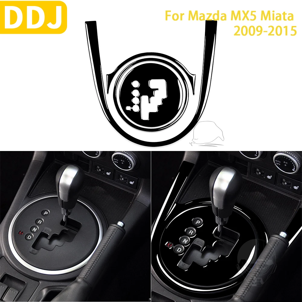 For Mazda MX5 Miata 2009-2015 Accessories Piano Black Plastic Car Interior Gear Panel Trim Sticker Modification Decoration
For Mazda MX5 Miata 2009-2015 Accessories Piano Black Plastic Car Interior Gear Panel Trim Sticker Modification Decoration