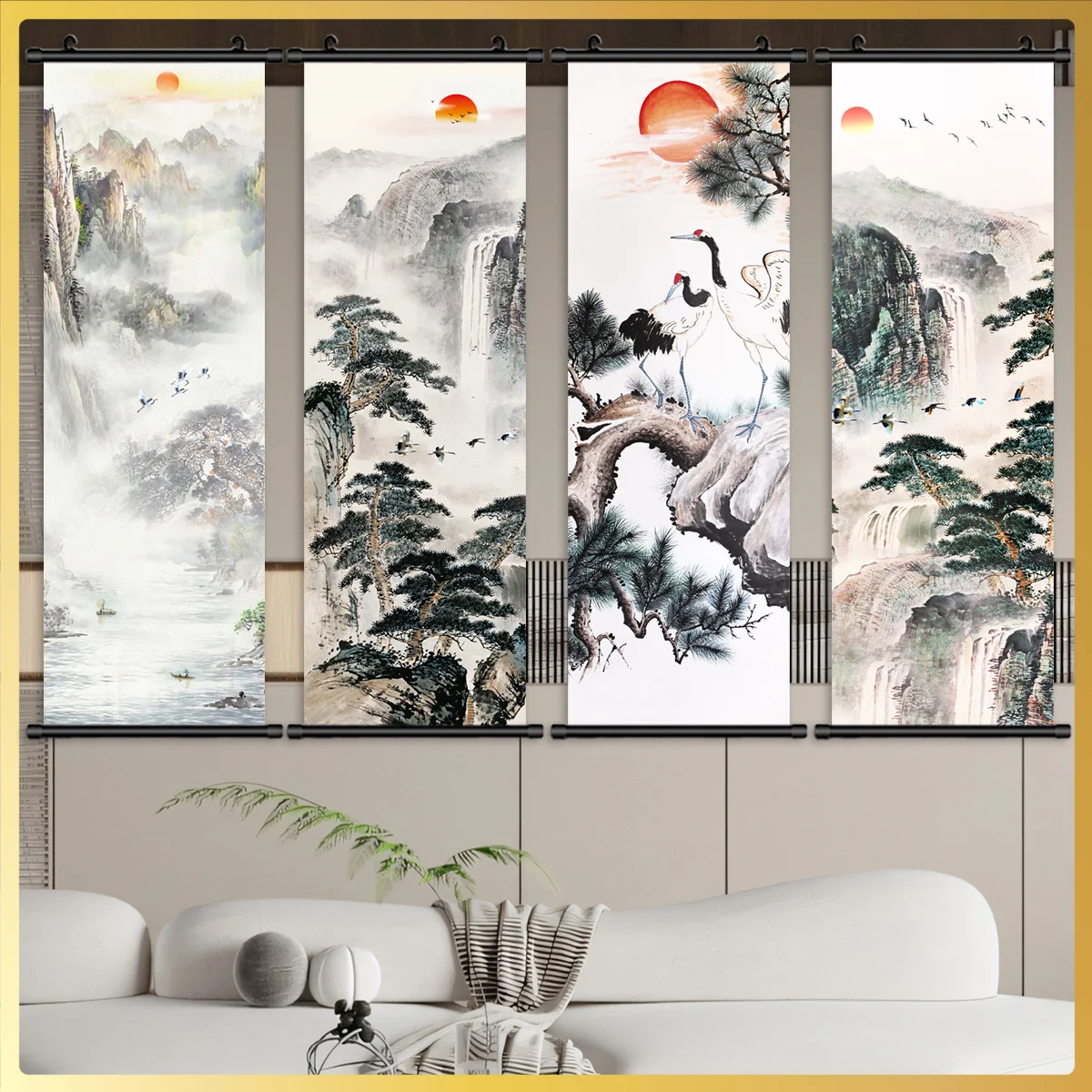 Chinese Landscape Hanging Painting Wall Artwork Canvas Mural Picture Painting High Definition Print Poster Home Decor
Chinese Landscape Hanging Painting Wall Artwork Canvas Mural Picture Painting High Definition Print Poster Home Decor