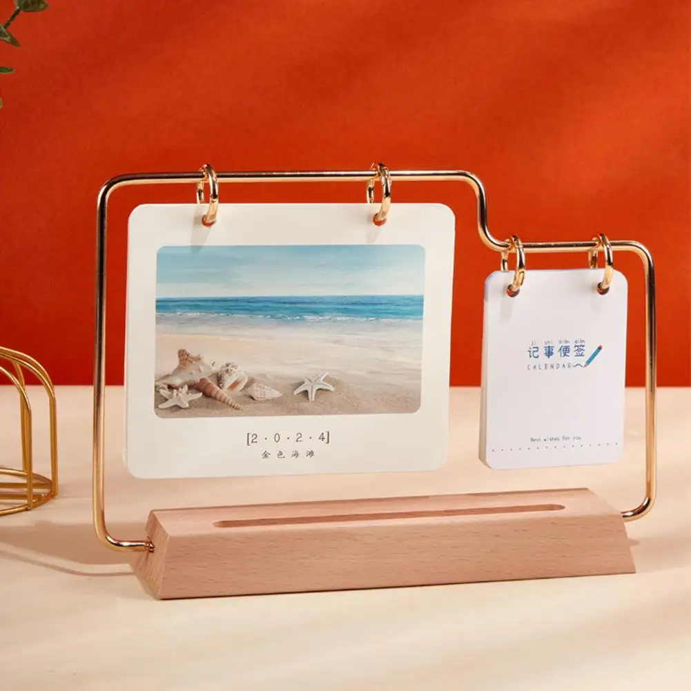 Thickened Desk Calendar with Metal Buckle 2024 Solid Wood Desk Calendar with Metal Buckle Design Printing Monthly for Home
Thickened Desk Calendar with Metal Buckle 2024 Solid Wood Desk Calendar with Metal Buckle Design Printing Monthly for Home