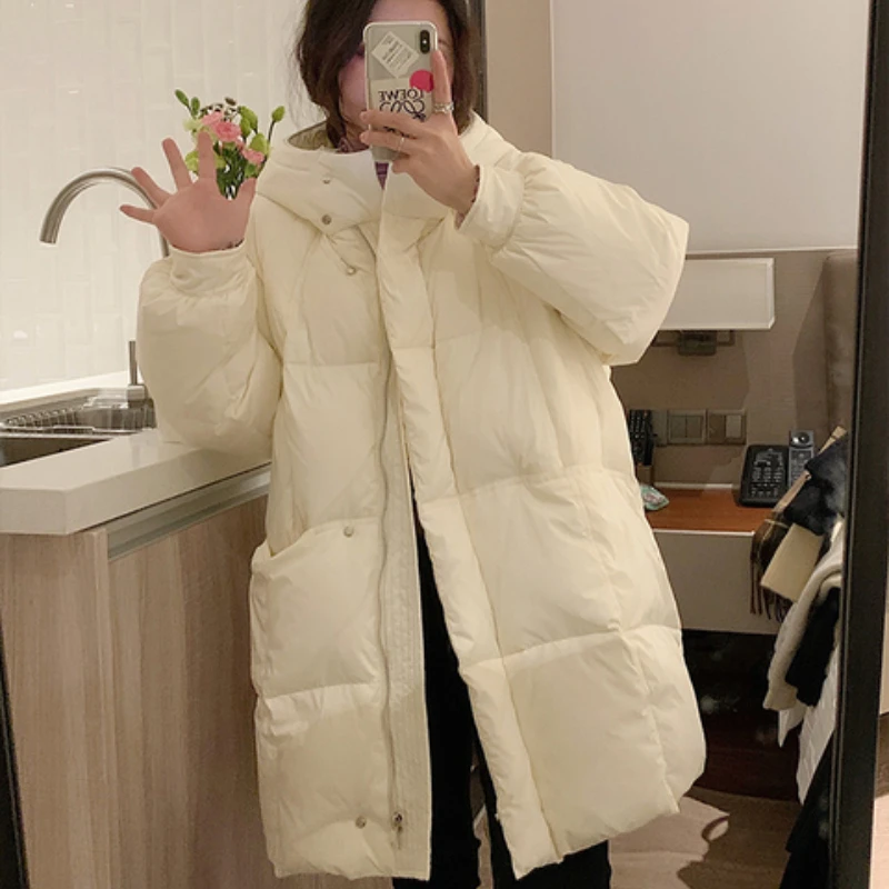 Winter Jacket Women Puffer Bubble Coat Oversized Loose Long Warm Outerwear with Hood Korean Fashion 2023 New Parkas
Winter Jacket Women Puffer Bubble Coat Oversized Loose Long Warm Outerwear with Hood Korean Fashion 2023 New Parkas