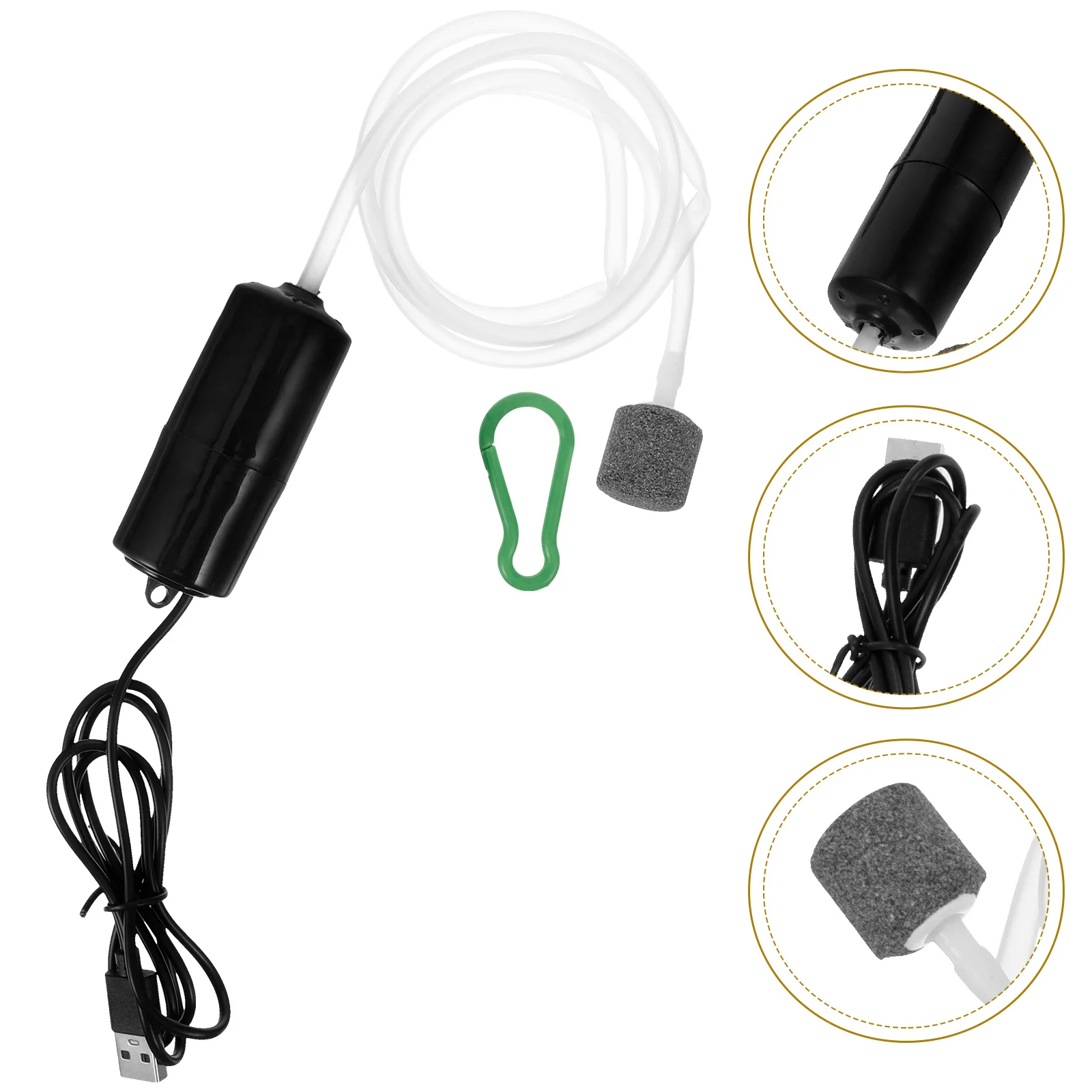 USB Oxygen Small Portable Oxygenation Pump Aquarium Aquarium Fish Tank Low Noise Durable Plastic Garden Supplies
USB Oxygen Small Portable Oxygenation Pump Aquarium Aquarium Fish Tank Low Noise Durable Plastic Garden Supplies