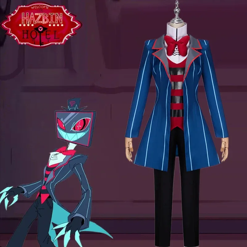 Хазбин Косплей Отель Викс Косплей Костюм Униформа Шляпа Костюм Экипировка Хэллоуин Карнавальные Рождественские Костюмы Синий Красный Костюм 3 В Косплей
Хазбин Косплей Отель Викс Косплей Костюм Униформа Шляпа Костюм Экипировка Хэллоуин Карнавальные Рождественские Костюмы Синий Красный Костюм 3 В Косплей