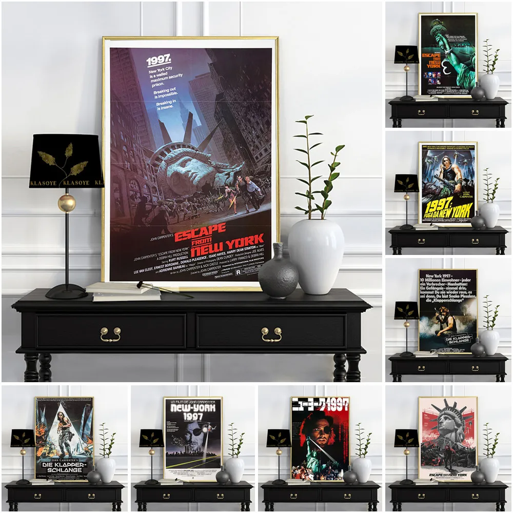 Escape from New York Movie Print Poster Classic Film Art Wall Stickers Room Home Decor Prints Picture Canvas Painting
Escape from New York Movie Print Poster Classic Film Art Wall Stickers Room Home Decor Prints Picture Canvas Painting