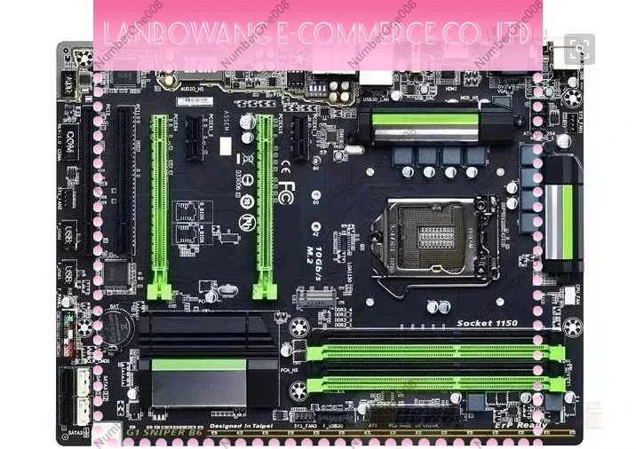 Used For Gigabyte G1.Sniper H6 B6 Z97-HD3 1150 B85 main board
Used For Gigabyte G1.Sniper H6 B6 Z97-HD3 1150 B85 main board