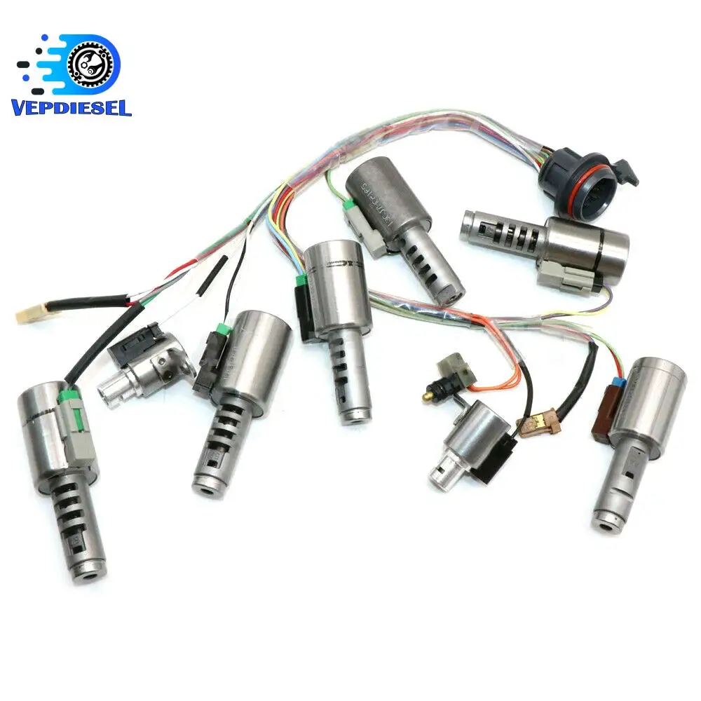 Transmission Solenoid Valve Kit with Harness AF21 TF-81 078220261C for Ford Mazda Volvo Lincoln LAND ROVER FREELADER Car Parts
Transmission Solenoid Valve Kit with Harness AF21 TF-81 078220261C for Ford Mazda Volvo Lincoln LAND ROVER FREELADER Car Parts