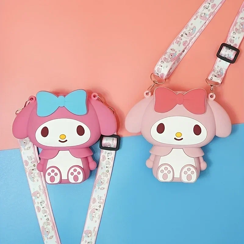 3D Anime My Melody Mini Bag Princess Wallet Kawaii Silicone Cartoon Shoulder Bag Anime Character Model Bag Children's Toy Gift
3D Anime My Melody Mini Bag Princess Wallet Kawaii Silicone Cartoon Shoulder Bag Anime Character Model Bag Children's Toy Gift