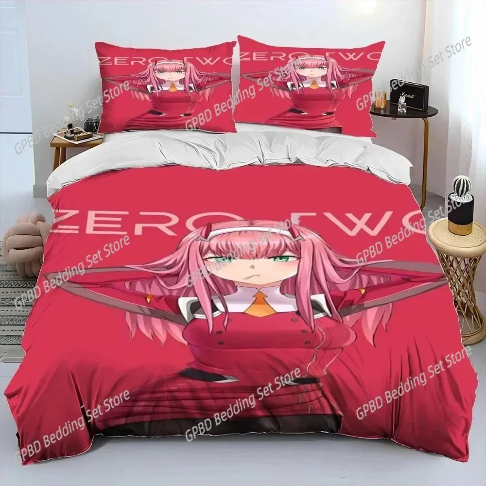 3D Zero Two DARLING In The FRANXX Anime Bedding Set Bedroom Soft Modern Bedspreads Comefortable Duvet Cover Quilt Pillowcase
3D Zero Two DARLING In The FRANXX Anime Bedding Set Bedroom Soft Modern Bedspreads Comefortable Duvet Cover Quilt Pillowcase