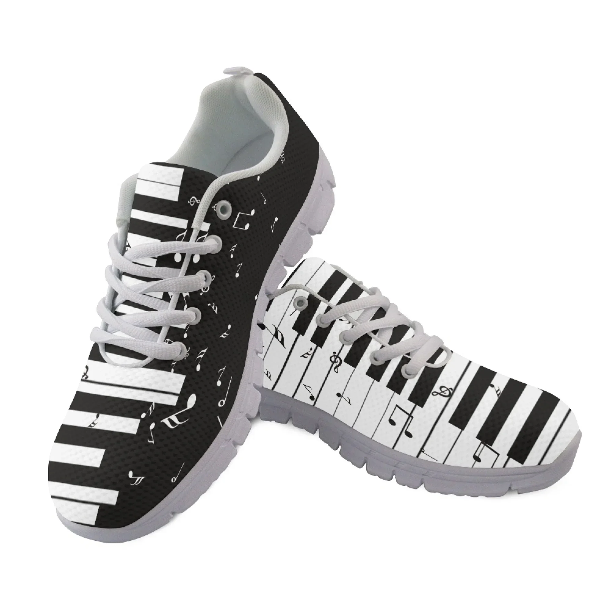 Yikeluo Black Musical Notes and Piano Print Mesh Swing Sneakers for Women Soft Sport Shoes Running Shoes Casual Footwear
Yikeluo Black Musical Notes and Piano Print Mesh Swing Sneakers for Women Soft Sport Shoes Running Shoes Casual Footwear