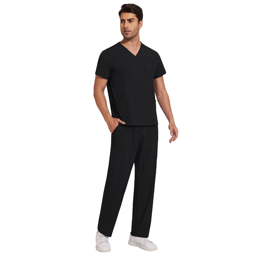 Male And Female Medical Hand Washing Clothes Thin Quick Drying V-Neck Nursing Home Beauty Salon Dental Clinic Nurse Uniform
Male And Female Medical Hand Washing Clothes Thin Quick Drying V-Neck Nursing Home Beauty Salon Dental Clinic Nurse Uniform