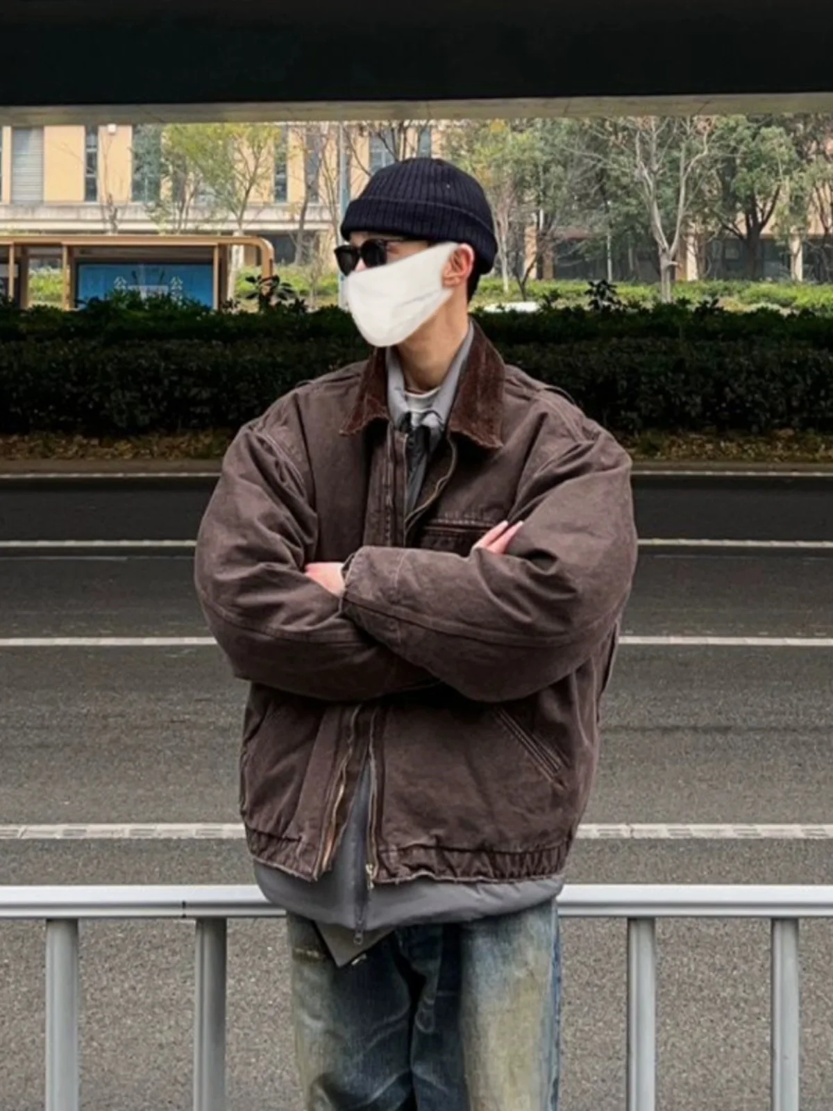 Mens Jacket Coat Bicycle Construction Workwear Cargo Irish Field Rack Genuine High-End Corduroys Elbow Patches Button Collar Bf
Mens Jacket Coat Bicycle Construction Workwear Cargo Irish Field Rack Genuine High-End Corduroys Elbow Patches Button Collar Bf
