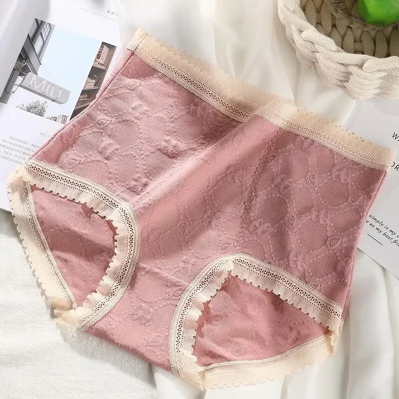 New Women's Underwear Sexy Lace Panties Plus Size French Fashion Briefs High Waist Seamless Underpants Female Lingerie
New Women's Underwear Sexy Lace Panties Plus Size French Fashion Briefs High Waist Seamless Underpants Female Lingerie