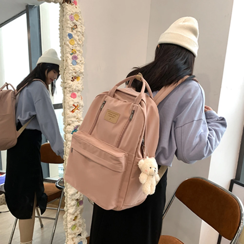 Kawaii Casual Backpack for Girls Bear Pendant Simple Travel Daypacks Large Capacity Sports Backpack for Outdoor Travel Camping
Kawaii Casual Backpack for Girls Bear Pendant Simple Travel Daypacks Large Capacity Sports Backpack for Outdoor Travel Camping