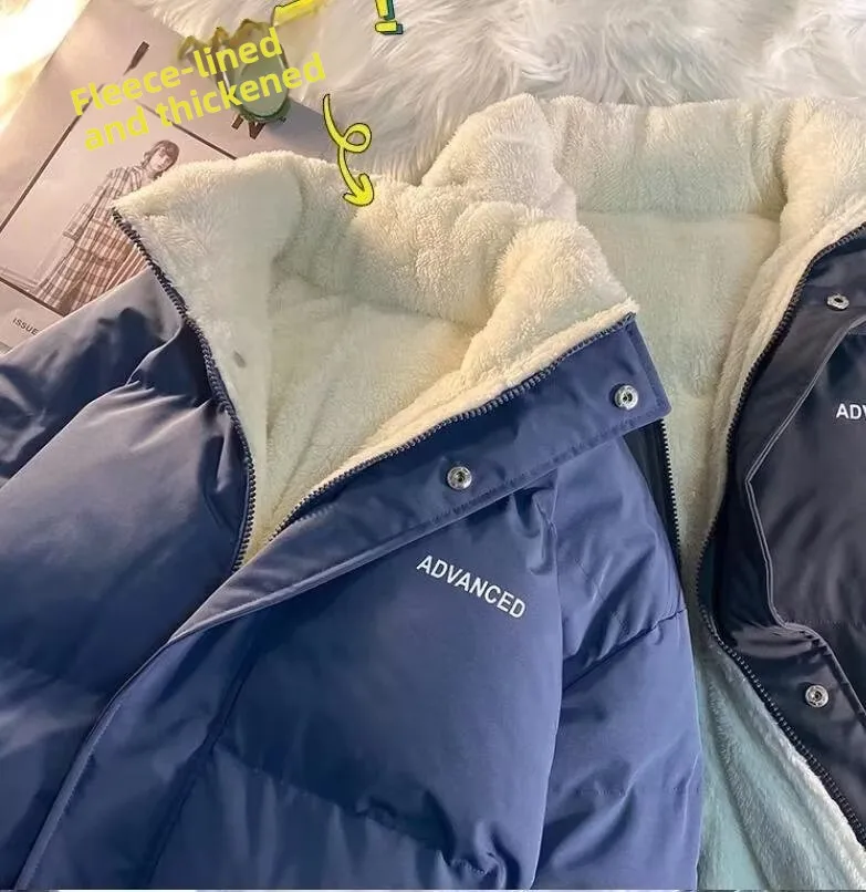 Men's Cotton Jaet 2026 Winter New Bread Sle Hong Kong Faion Loose Stand Collar Cotton Coat Trendy Brand eepskin Lined
Men's Cotton Jaet 2026 Winter New Bread Sle Hong Kong Faion Loose Stand Collar Cotton Coat Trendy Brand eepskin Lined