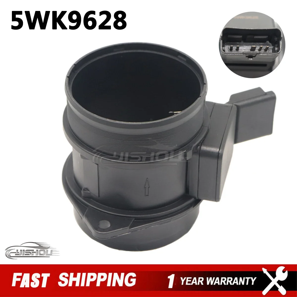 New 5WK9628 Mass Air Flow Meters Sensor for Citroen C5 C8 Fiat Ulysse Lancia Phedra Peugeot 406 607 806 807 Expert 2.0 2.2
New 5WK9628 Mass Air Flow Meters Sensor for Citroen C5 C8 Fiat Ulysse Lancia Phedra Peugeot 406 607 806 807 Expert 2.0 2.2