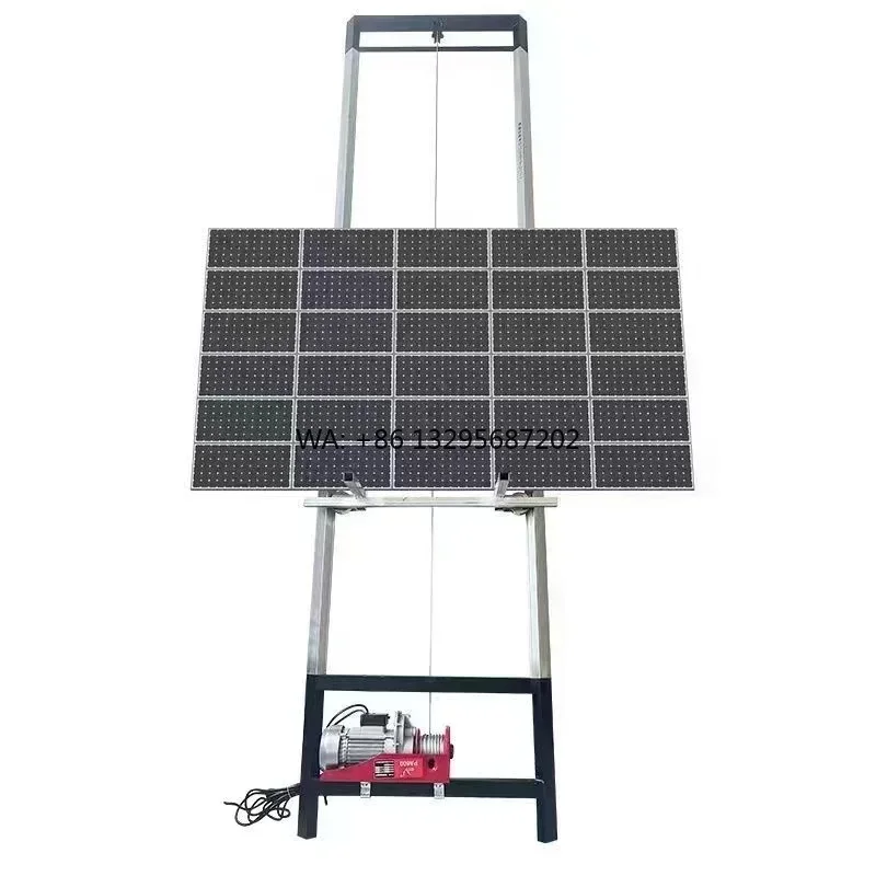 Household Electric Vertical Cargo Elevator Lift Doors and Windows Lifting Solar Panel Lift
Household Electric Vertical Cargo Elevator Lift Doors and Windows Lifting Solar Panel Lift