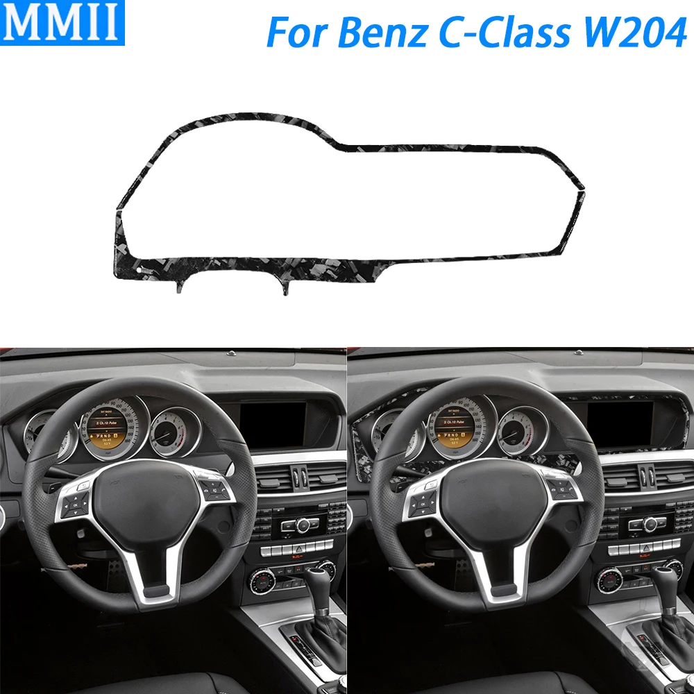 For Benz C-Class W204 2012 2013 2014 Forged Carbon Fiber Dashboard Speedometer Panel Cover Trim Car Interior Accessories Sticker
For Benz C-Class W204 2012 2013 2014 Forged Carbon Fiber Dashboard Speedometer Panel Cover Trim Car Interior Accessories Sticker