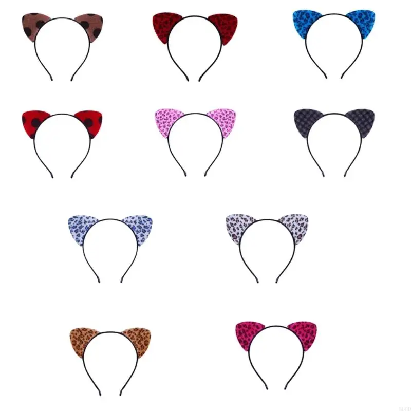 M6CD Popular Dotted Print Plush Cats Ear Hairband for Makeup Party Festival Gathering
M6CD Popular Dotted Print Plush Cats Ear Hairband for Makeup Party Festival Gathering