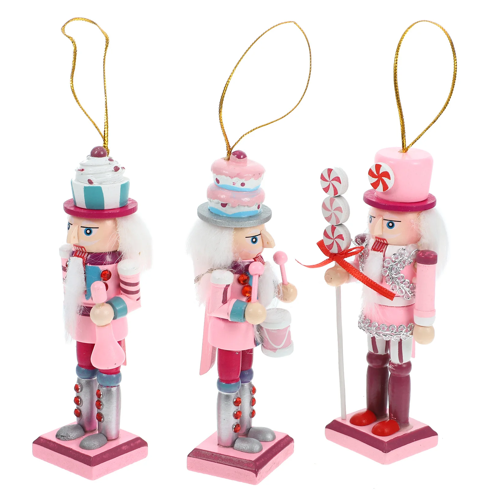 3Pcs Nutcracker Wood Figurines Colorful Christmas Decor for Home Desktop Holiday Decoration Xmas Nutcracker Gifts 
3Pcs Nutcracker Wood Figurines Colorful Christmas Decor for Home Desktop Holiday Decoration Xmas Nutcracker Gifts