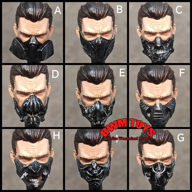 In Stock 1/12 1/6 Scale Male Soldier Accessories Wasteland Style Half Face Mech Mask For 6inch 12inch Action Figure Doll
In Stock 1/12 1/6 Scale Male Soldier Accessories Wasteland Style Half Face Mech Mask For 6inch 12inch Action Figure Doll
