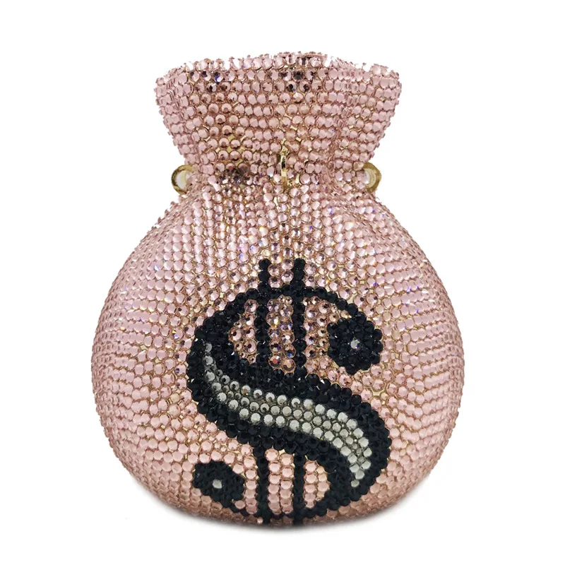 Lucky Dinner Rhinestone Clutch Bag Money Full Of Diamonds Crystal Chain Bag Women's Totes Bags Sac Femme Luxe Handbags For Woman
Lucky Dinner Rhinestone Clutch Bag Money Full Of Diamonds Crystal Chain Bag Women's Totes Bags Sac Femme Luxe Handbags For Woman