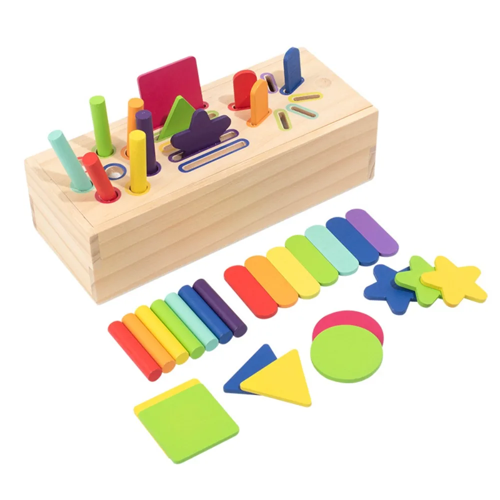 Wooden Shape Sorting Box 3D Shapes Geometric Solids Montessori Educational Game Fine Motor Color Shape Sorting
Wooden Shape Sorting Box 3D Shapes Geometric Solids Montessori Educational Game Fine Motor Color Shape Sorting