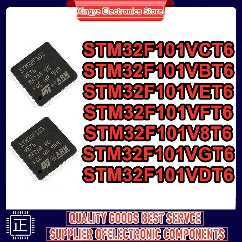 STM32F101VCT6 STM32F101VBT6 STM32F101VET6 STM32F101VFT6 STM32F101V8T6 STM32F101VGT6 STM32F101VDT6 Микросхема 100% новый оригинальный
STM32F101VCT6 STM32F101VBT6 STM32F101VET6 STM32F101VFT6 STM32F101V8T6 STM32F101VGT6 STM32F101VDT6 Микросхема 100% новый оригинальный