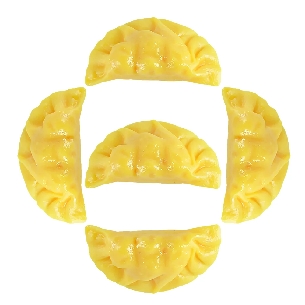 5 Pcs Dumpling Models Realistic PVC Decorative Food Kitchen Simulation Yellow Fake nament Lasting Multi Use
5 Pcs Dumpling Models Realistic PVC Decorative Food Kitchen Simulation Yellow Fake nament Lasting Multi Use