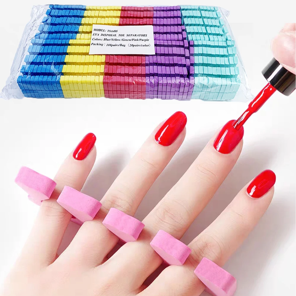Sponge Toe Separators Soft for Finger Polishing Pedicure Coating Gel Painting Nail Art Beauty Accessories
Sponge Toe Separators Soft for Finger Polishing Pedicure Coating Gel Painting Nail Art Beauty Accessories
