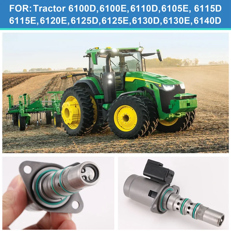 12V Hydraulic Solenoid Valve SU29421 For John Deere Tractor 6095B 6100D 6105E 6115D/E 6125D/E
12V Hydraulic Solenoid Valve SU29421 For John Deere Tractor 6095B 6100D 6105E 6115D/E 6125D/E