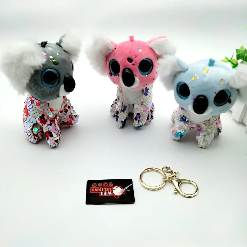 Cartoon Kawaii Sequins Koala Plush Toys Keychain Charm Fashion Plush Sequins Koala Backpack Charm Creative Kids Birthday Gifts
Cartoon Kawaii Sequins Koala Plush Toys Keychain Charm Fashion Plush Sequins Koala Backpack Charm Creative Kids Birthday Gifts