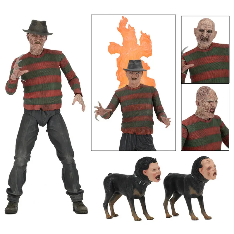 Neca 39899 Action Figure Deluxe Freddy Double Dogs 7 Inch Articulated Collectible Horror Model A Nightmare On Elm Street 2
Neca 39899 Action Figure Deluxe Freddy Double Dogs 7 Inch Articulated Collectible Horror Model A Nightmare On Elm Street 2