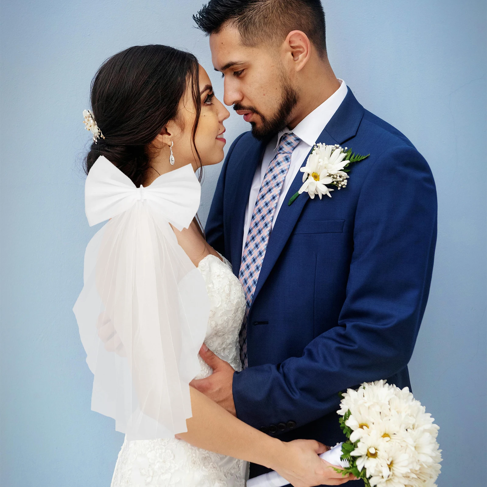 1 Pair White Bridal Shawl Tulle Shoulder Veil Short Cape Bow Elegant Wedding Accessory Bridesmaid Wrap Bridal Party Net Shawl
1 Pair White Bridal Shawl Tulle Shoulder Veil Short Cape Bow Elegant Wedding Accessory Bridesmaid Wrap Bridal Party Net Shawl