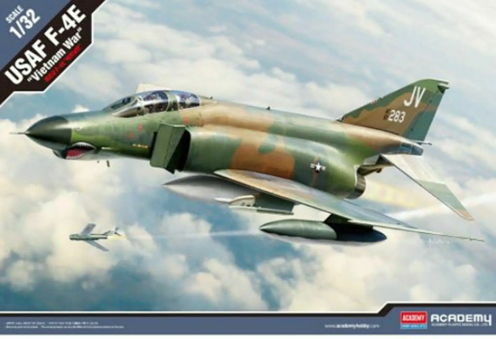 Academy Hobby 12133 1/32 USAF F-4E "Vietnam War" US Air Force Plane Hobby Model Kits
Academy Hobby 12133 1/32 USAF F-4E "Vietnam War" US Air Force Plane Hobby Model Kits