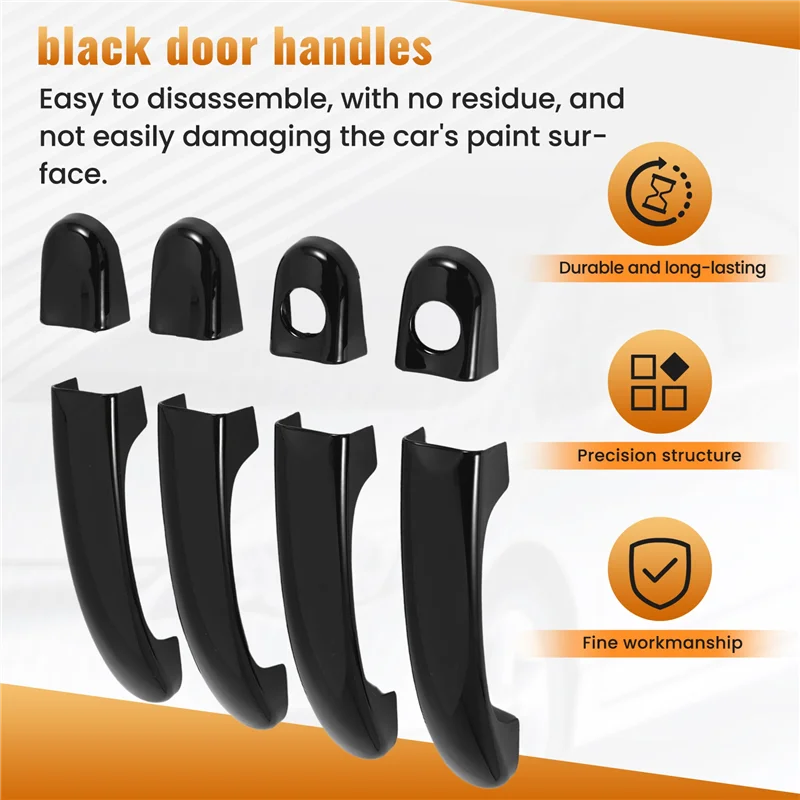 Набор из 8 шт., хромированные накладки на дверные ручки из АБС-пластика для TRANSPORTER T5 T6 CADDY VAN 2003-2015, глянцевый черный-A97E
Набор из 8 шт., хромированные накладки на дверные ручки из АБС-пластика для TRANSPORTER T5 T6 CADDY VAN 2003-2015, глянцевый черный-A97E