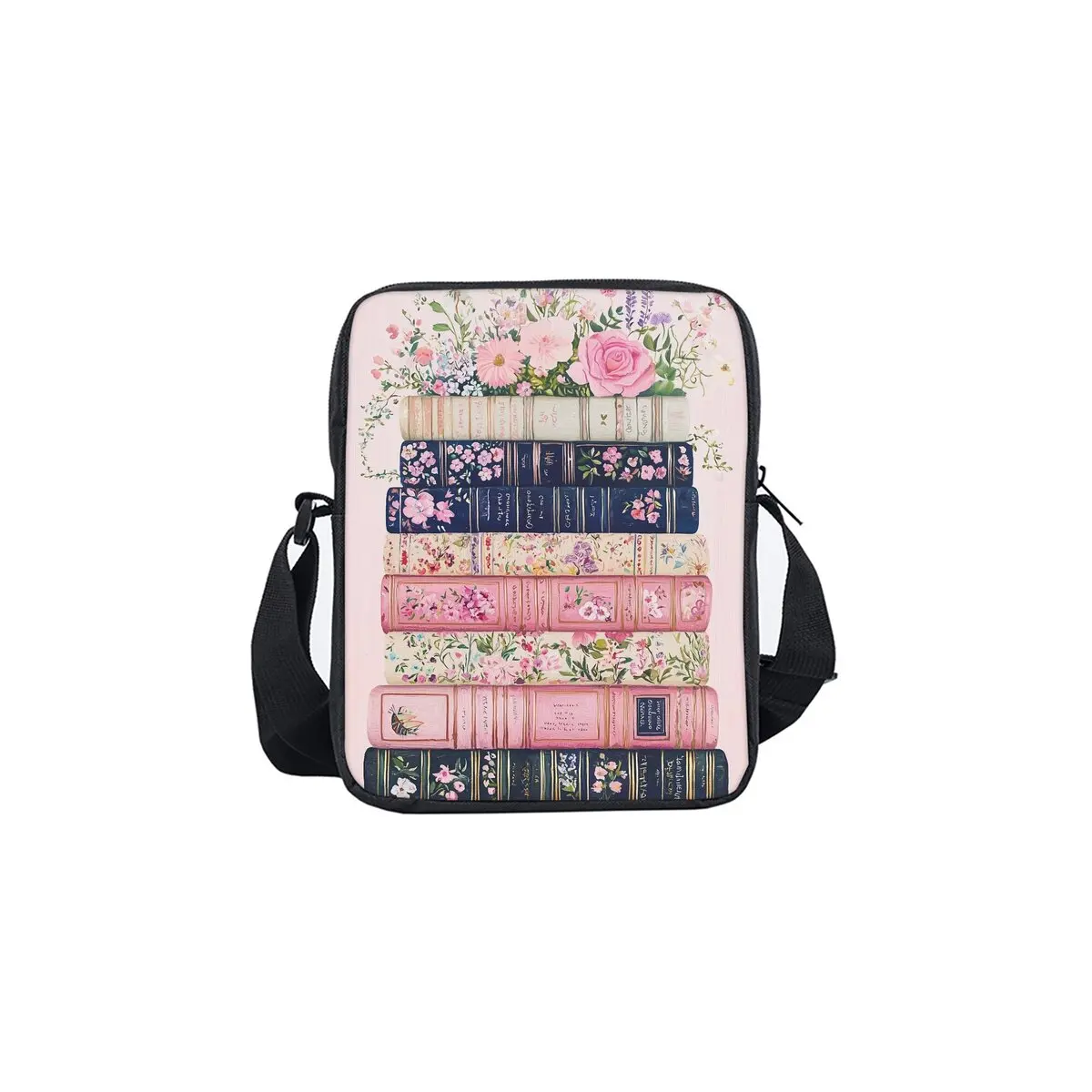 Book Print Single Sided Messenger Bag for Boy/Girls Children Best Gifts 2D Flat Cartoon Casual Crossbody Bag
Book Print Single Sided Messenger Bag for Boy/Girls Children Best Gifts 2D Flat Cartoon Casual Crossbody Bag