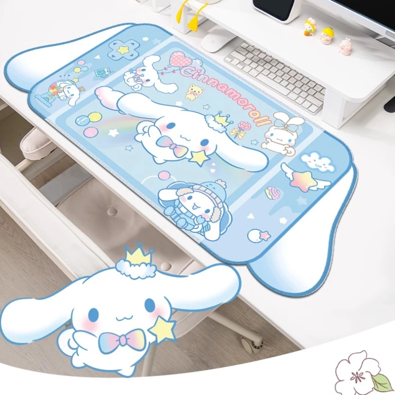 Kawaii Cinnamoroll коврик для мыши с рисунком Sanrio, большой коврик для мыши, нескользящий геймерский коврик для клавиатуры и мыши, коврик для ноутбука, компьютера, настольного компьютера
Kawaii Cinnamoroll коврик для мыши с рисунком Sanrio, большой коврик для мыши, нескользящий геймерский коврик для клавиатуры и мыши, коврик для ноутбука, компьютера, настольного компьютера