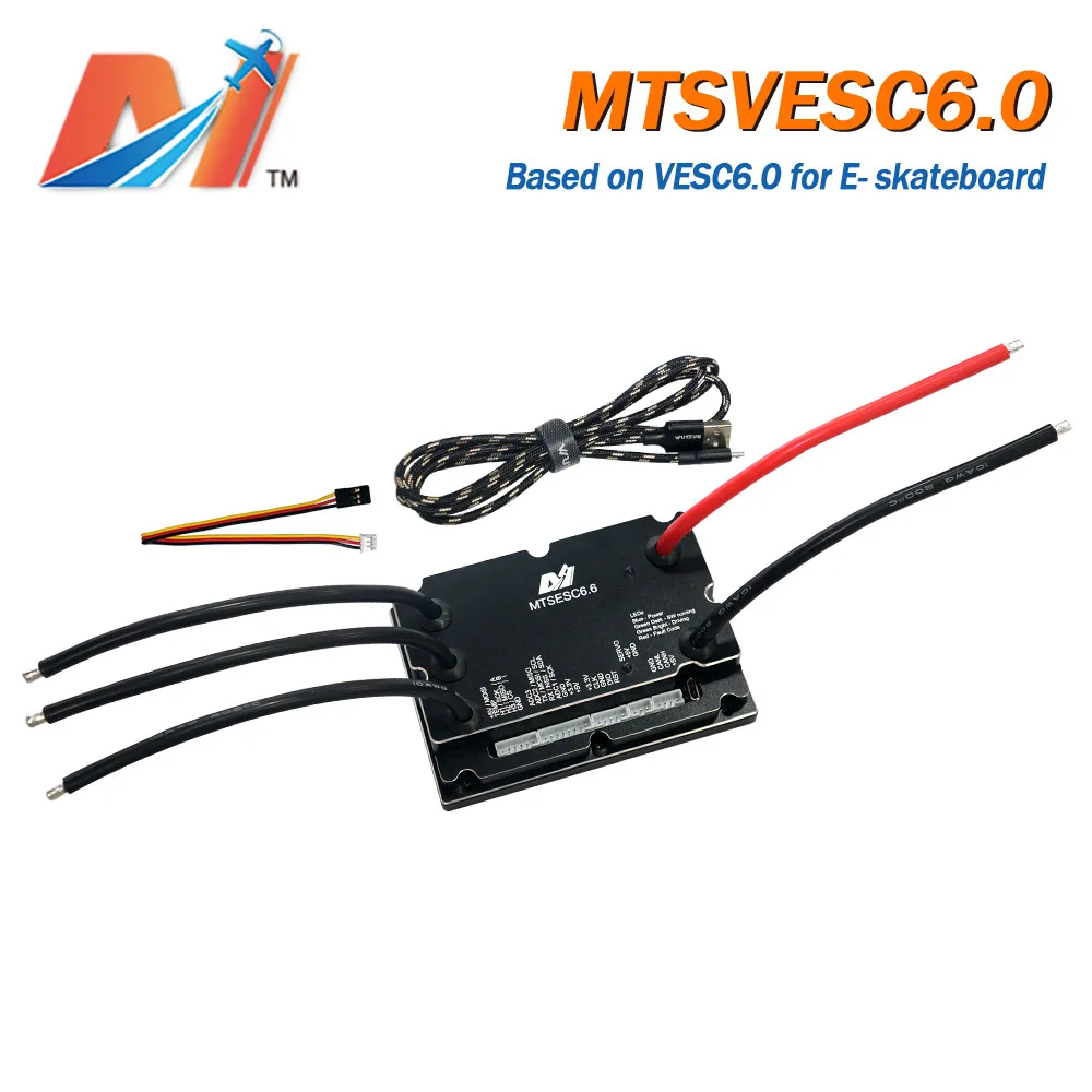 Maytech MTSPF6.6K 200A V6.0 Brushless ESC Electric RC Speed Controller for Atm Skateboard Parts E Board Longboard Trucks Ebike
Maytech MTSPF6.6K 200A V6.0 Brushless ESC Electric RC Speed Controller for Atm Skateboard Parts E Board Longboard Trucks Ebike