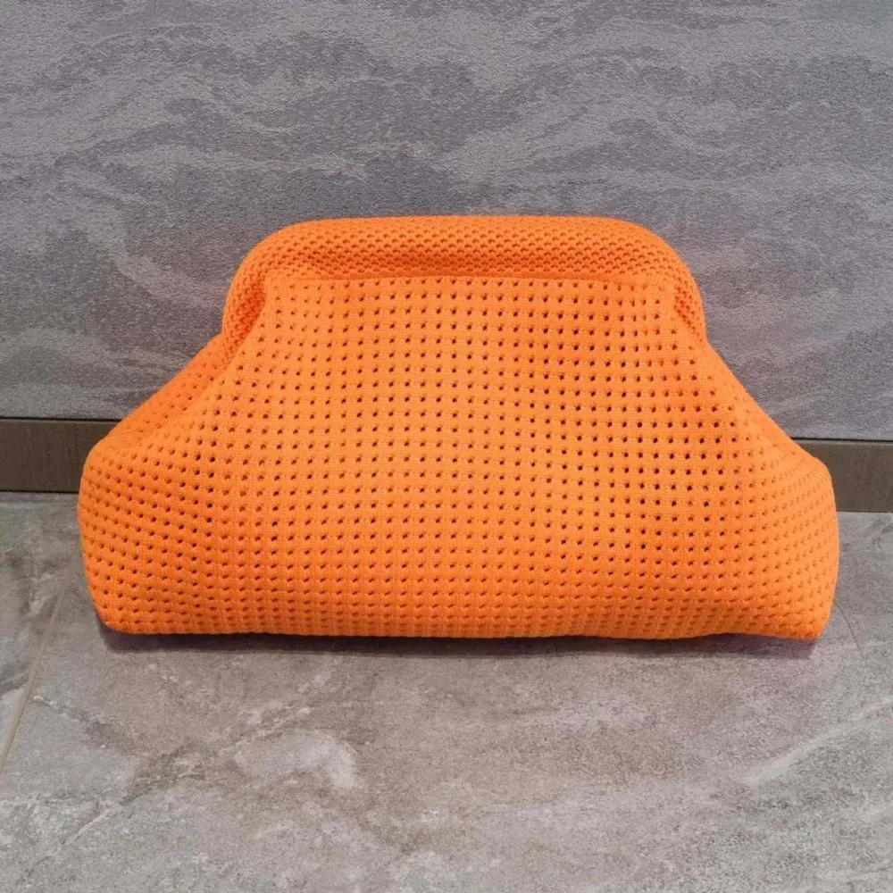 Polyester Summer Beach Clutch Bag Soft Breathable Hollow Out Pouch Large Capacity Elastic Small Crochet Handbag Shopping
Polyester Summer Beach Clutch Bag Soft Breathable Hollow Out Pouch Large Capacity Elastic Small Crochet Handbag Shopping