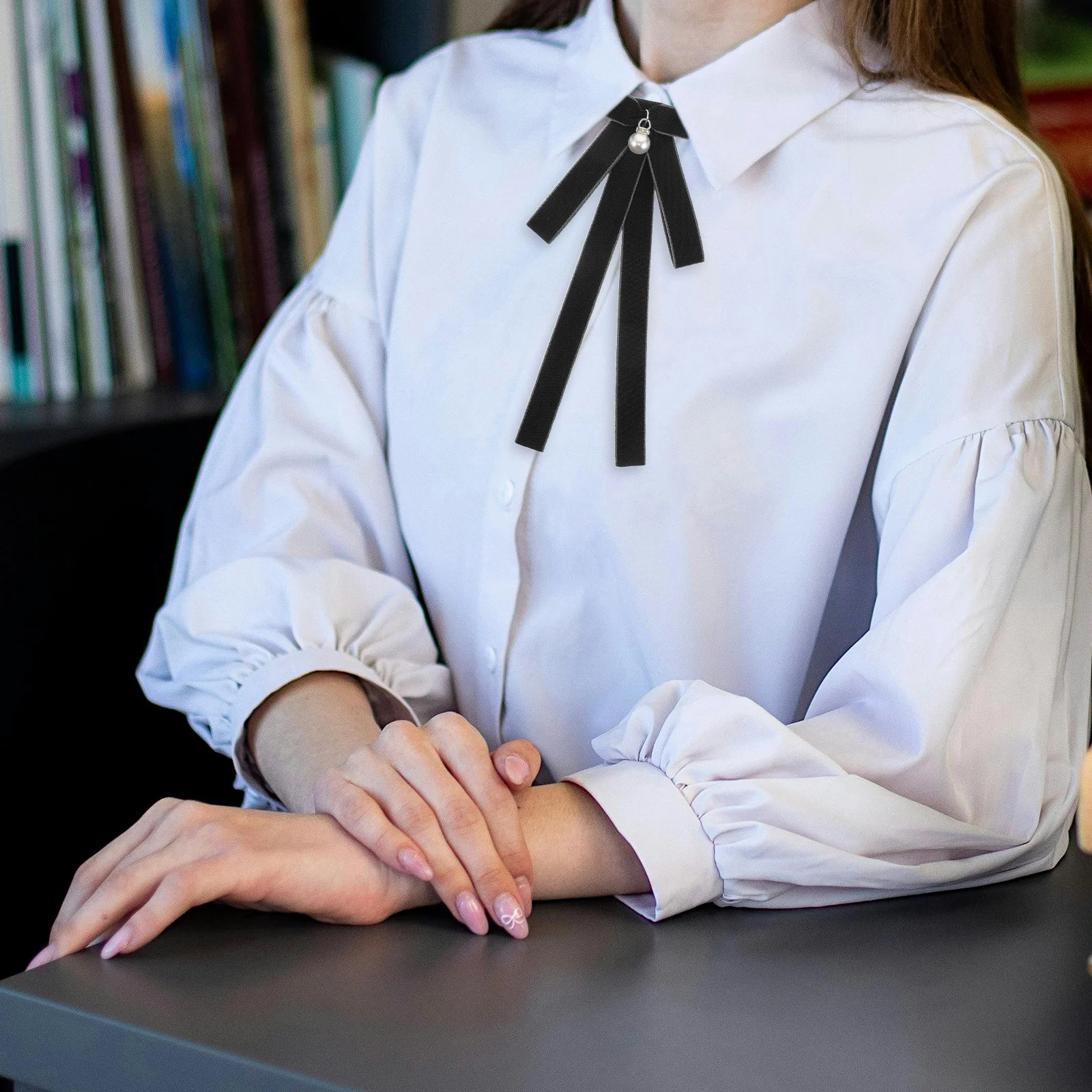 Pre Tied Bow Tie School Uniforms Accessories Adjustable Ribbon Necktie for Women Girls Cute Bowknot Design Daily Wear Cosplay
Pre Tied Bow Tie School Uniforms Accessories Adjustable Ribbon Necktie for Women Girls Cute Bowknot Design Daily Wear Cosplay