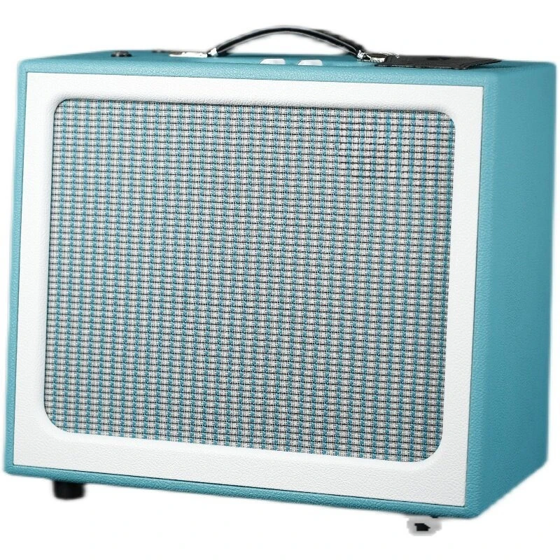 Handmade full tube electric guitar speaker, green
Handmade full tube electric guitar speaker, green