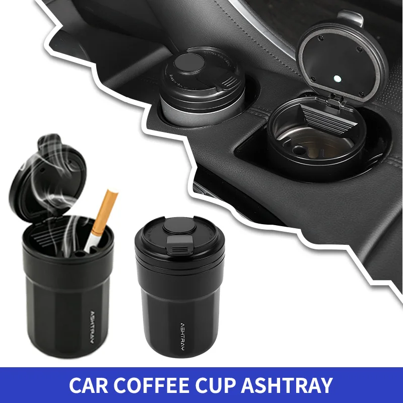 Car Stainless Steel Ashtray LED Ashtray Storage Cup Cigarette Ashtray Holder Auto Interior Accessories
Car Stainless Steel Ashtray LED Ashtray Storage Cup Cigarette Ashtray Holder Auto Interior Accessories