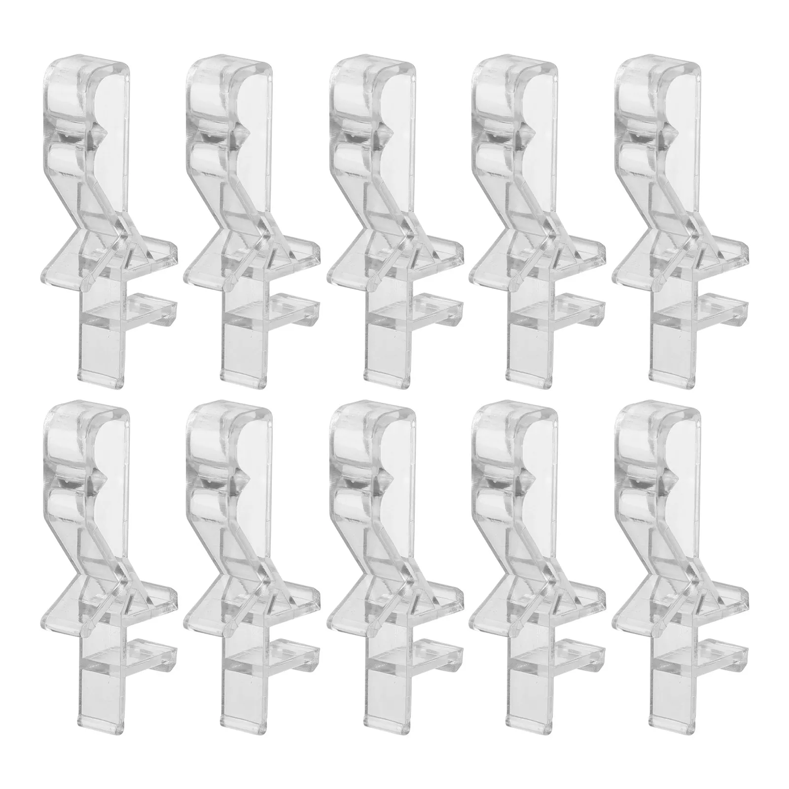 10Pcs Transparent Window Curtain Clips Adjustable Clear Plastic Hidden Valance Retainer Holder Blinds Accessories for Drapes
10Pcs Transparent Window Curtain Clips Adjustable Clear Plastic Hidden Valance Retainer Holder Blinds Accessories for Drapes
