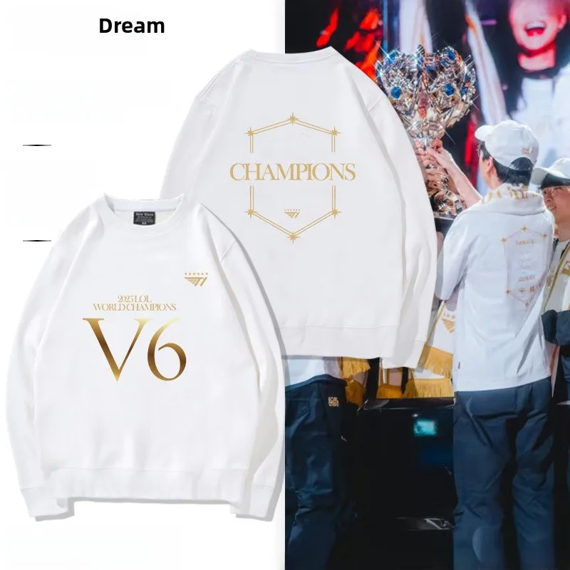 Six-Time V6Faker round Ne Sweatirt Pure Cotton Comfortable Long Sve ex T League of Lege Crewne
Six-Time V6Faker round Ne Sweatirt Pure Cotton Comfortable Long Sve ex T League of Lege Crewne