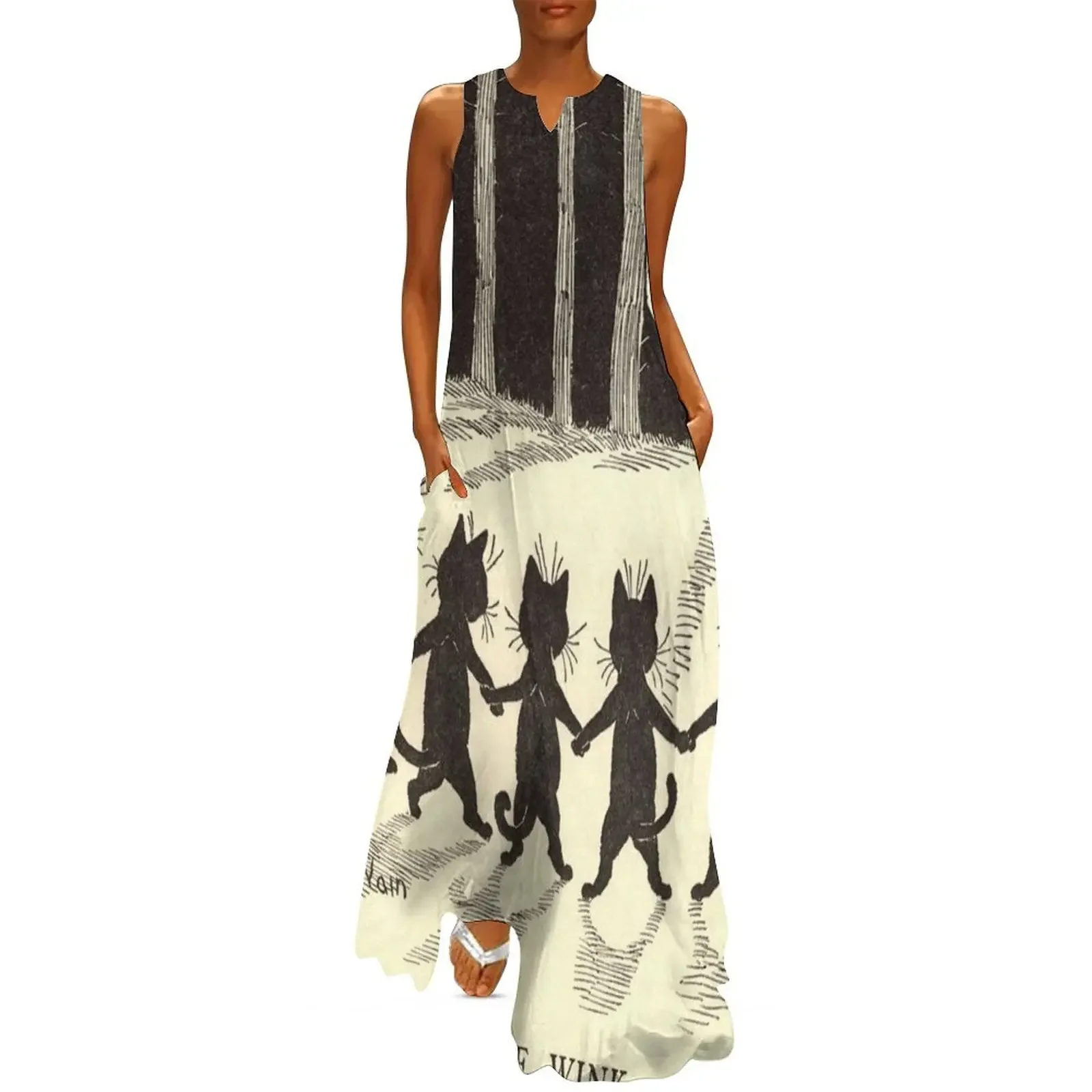 Louis Wain The Wink Long Dress birthday dress for women Cocktail of dresses ladies dresses for women 2025 women dress
Louis Wain The Wink Long Dress birthday dress for women Cocktail of dresses ladies dresses for women 2025 women dress