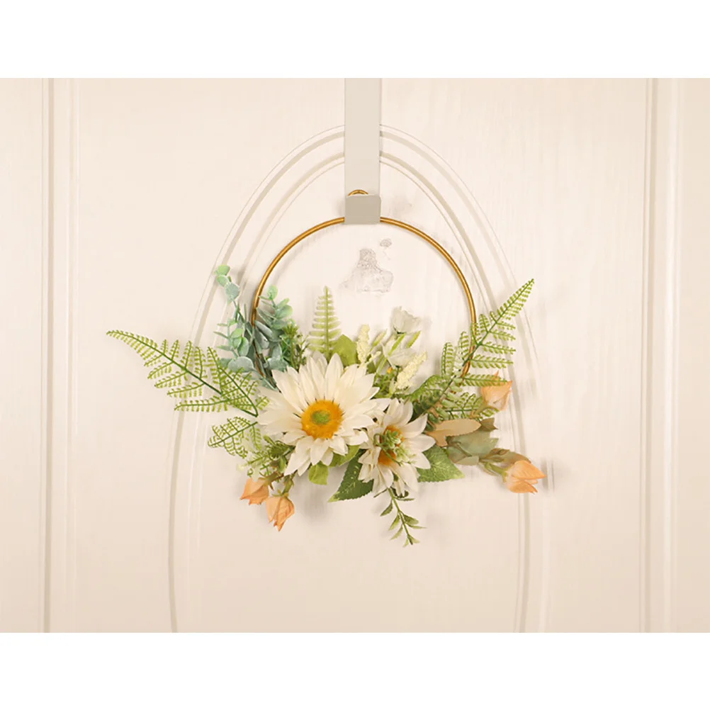 1Pcs Iron Art Wall Hanging Sunflower Wreath Simulated Garland Decorative Doorplate Assorted Use Decor Festival Door
1Pcs Iron Art Wall Hanging Sunflower Wreath Simulated Garland Decorative Doorplate Assorted Use Decor Festival Door