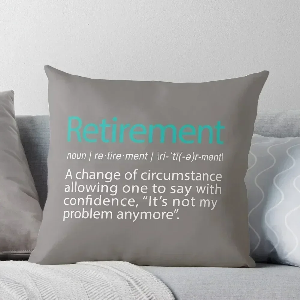 Funny Retirement Not my Problem anymore Gift design Throw Pillow Decorative pillowcase pillow
Funny Retirement Not my Problem anymore Gift design Throw Pillow Decorative pillowcase pillow
